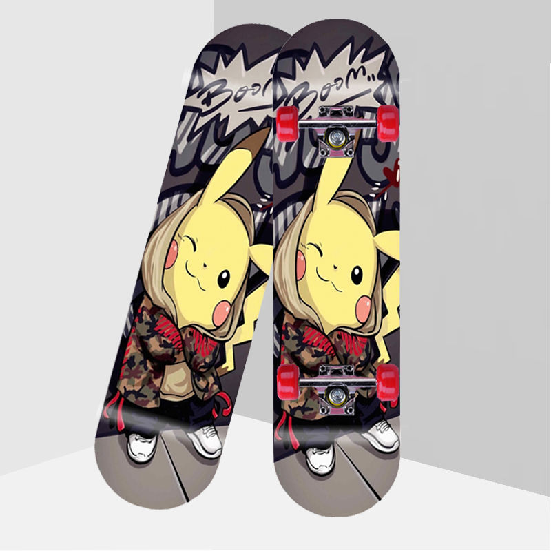 No skateboard + big gift bag